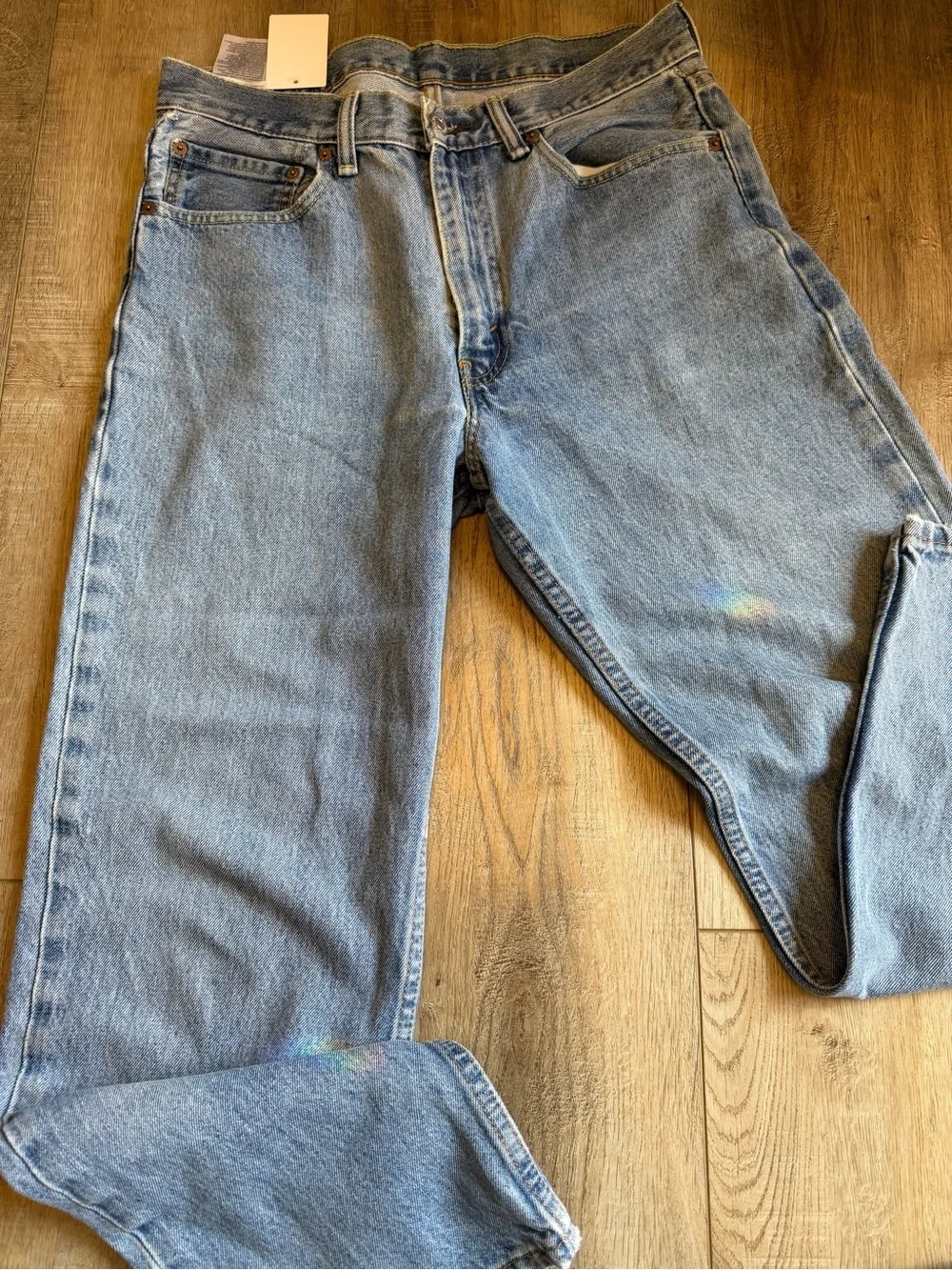 Levi's Men's Light Wash Straight-Leg Jeans 33x30